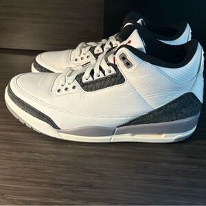 Nike Air Jordan 3 Retro Summit White/Fire Red '(CT8532 106)